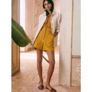 Sezane Alberello Shorts Ocre - Size 46